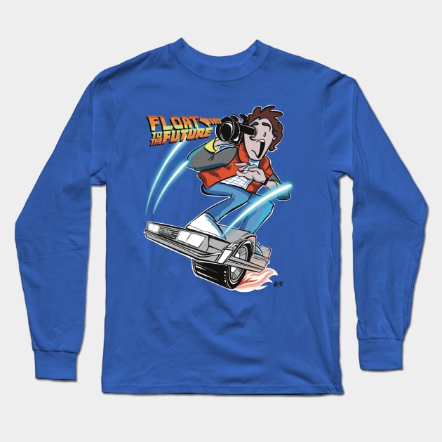 Marty McFloat 1985 Long Sleeve T-Shirt by MonocleDrop